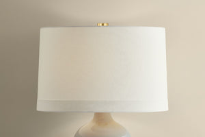 Hudson Valley - L3241-AGB/CFG - One Light Table Lamp - Elk River - Aged Brass