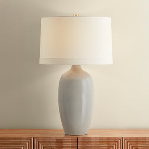 Hudson Valley - L3241-AGB/CFG - One Light Table Lamp - Elk River - Aged Brass