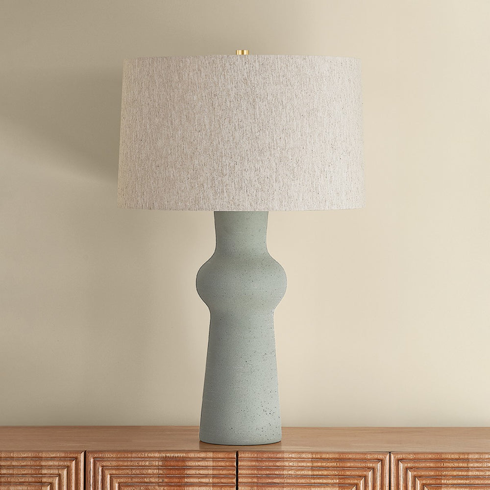 Hudson Valley - L3371-AGB/CHJ - One Light Table Lamp - Heathway - Aged Brass