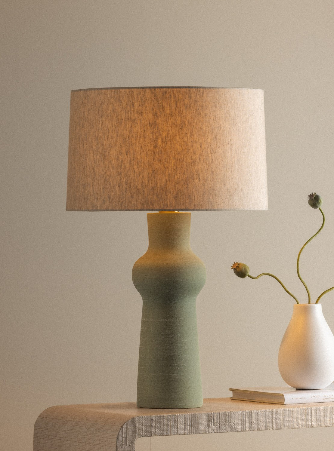 Hudson Valley - L3371-AGB/CHJ - One Light Table Lamp - Heathway - Aged Brass