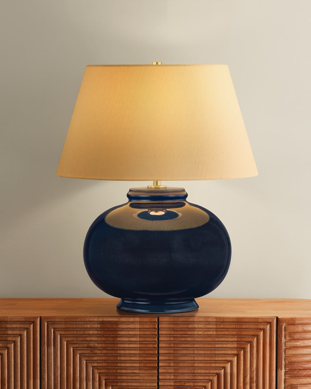 Hudson Valley - L3422-AGB/CPE - One Light Table Lamp - Moodus - Aged Brass