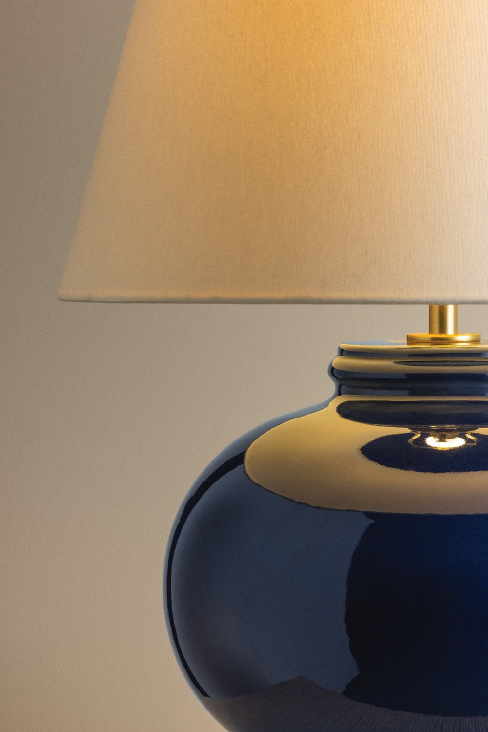 Hudson Valley - L3422-AGB/CPE - One Light Table Lamp - Moodus - Aged Brass