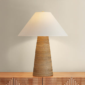 Hudson Valley - L3551-AGB - One Light Table Lamp - Forest Heights - Aged Brass