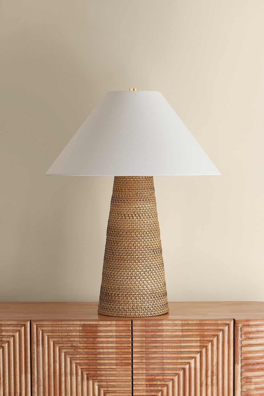 Hudson Valley - L3551-AGB - One Light Table Lamp - Forest Heights - Aged Brass