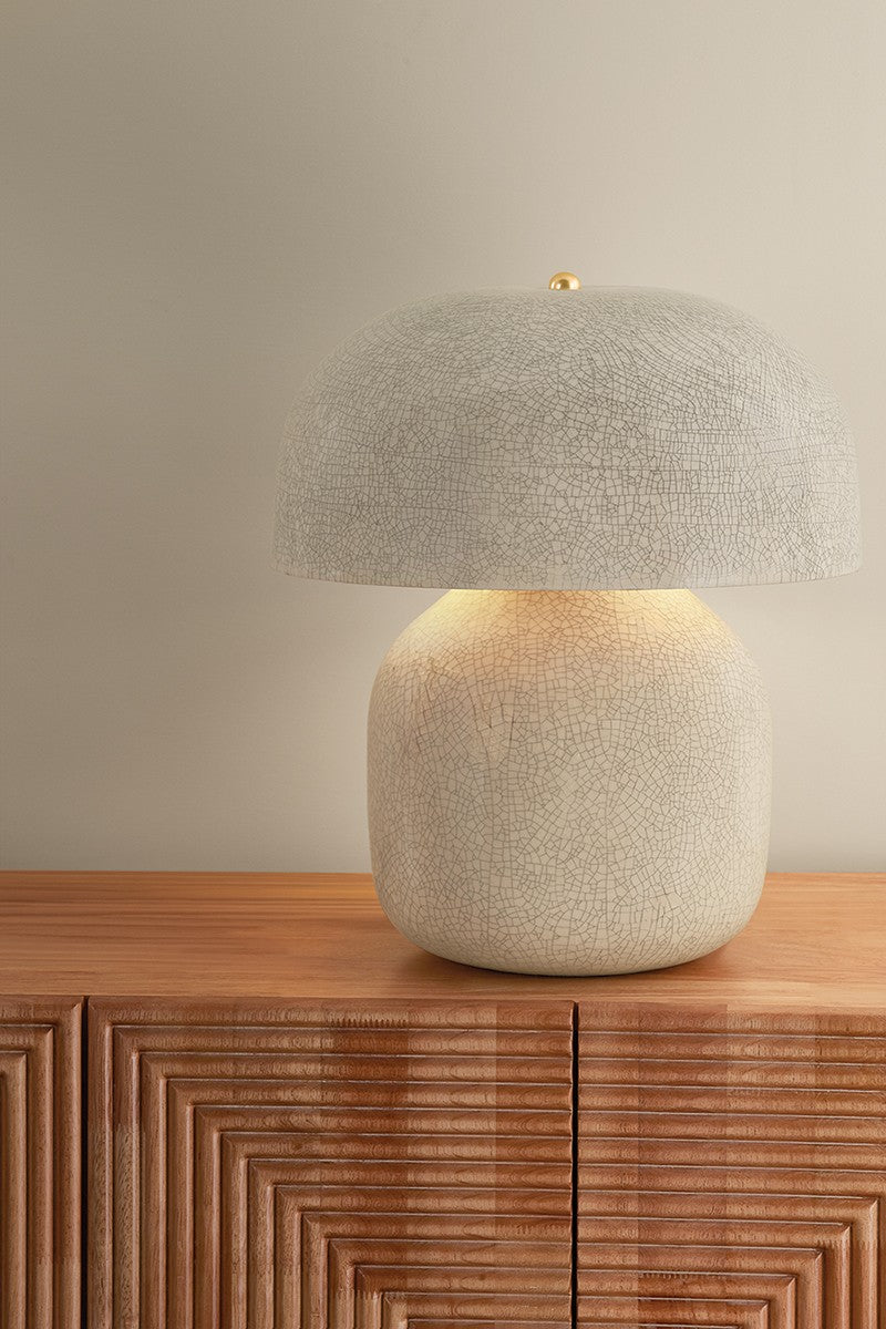 Hudson Valley - L3732-AGB/CIK - Two Light Table Lamp - Leetown - Aged Brass
