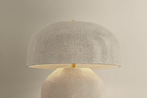 Hudson Valley - L3732-AGB/CIK - Two Light Table Lamp - Leetown - Aged Brass