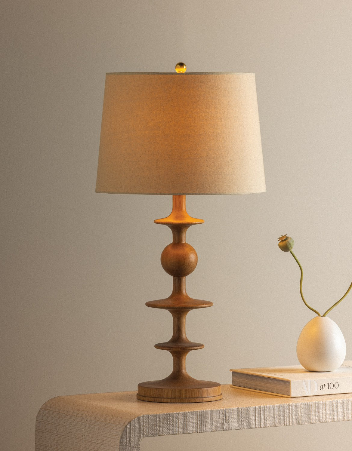 Hudson Valley - L3929-AGB - One Light Table Lamp - Jefferson Heights - Aged Brass