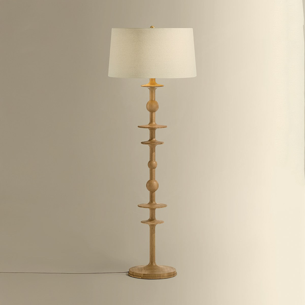 Hudson Valley - L3962-AGB - One Light Floor Lamp - Jefferson Heights - Aged Brass
