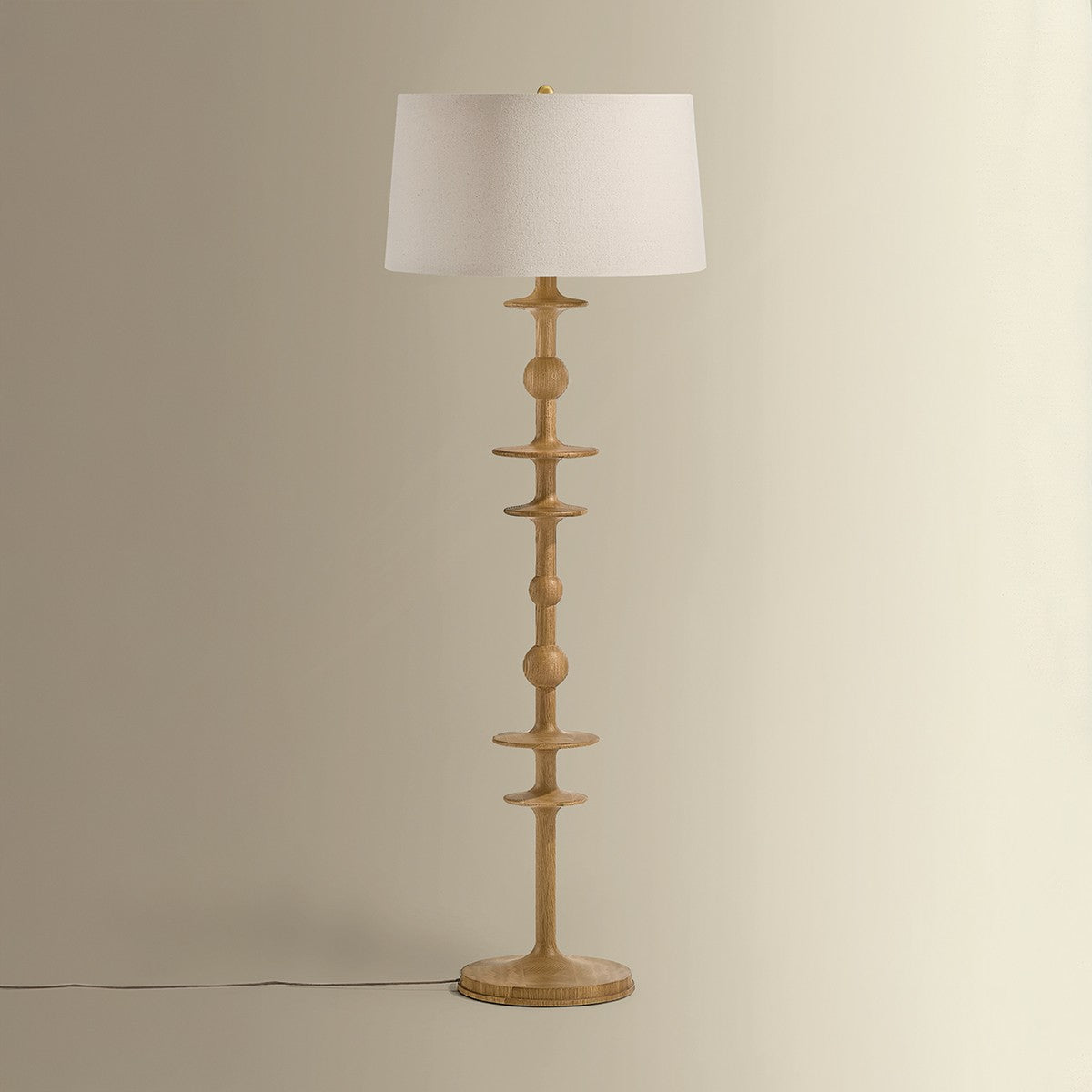 Hudson Valley - L3962-AGB - One Light Floor Lamp - Jefferson Heights - Aged Brass