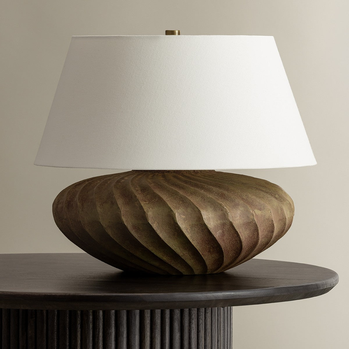 Hudson Valley - L4017-PBR - One Light Table Lamp - Arlin - Patina Brass