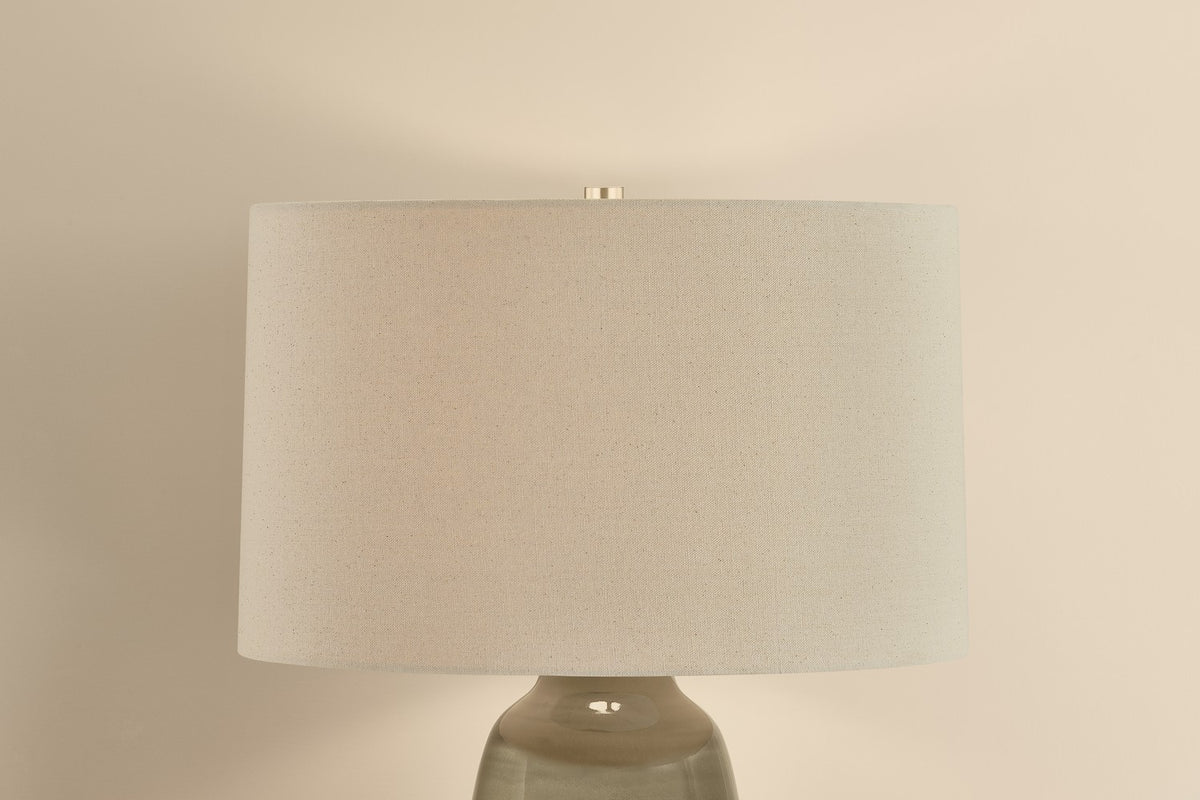Hudson Valley - L4231-AGB/CDF - One Light Table Lamp - Piermont - Aged Brass