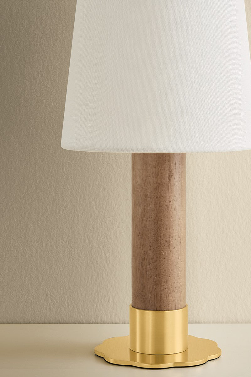 Hudson Valley - L4321-AGB - LED Table Lamp - Meadowbrook - Aged Brass