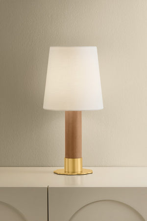 Hudson Valley - L4321-AGB - LED Table Lamp - Meadowbrook - Aged Brass