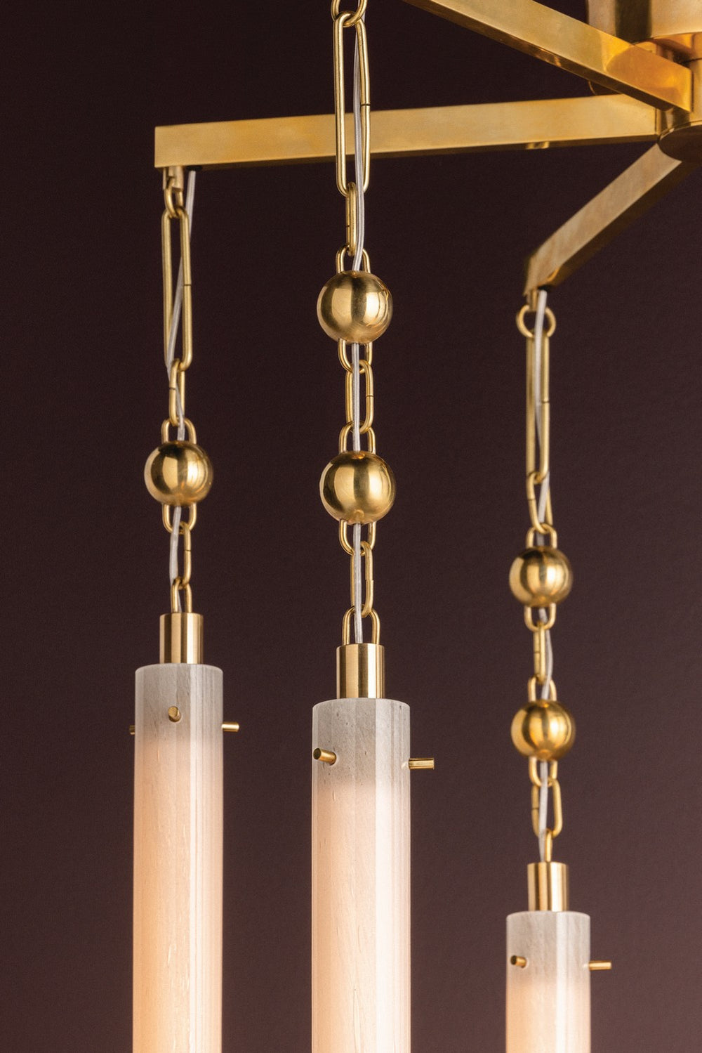 Corbett Lighting - 568-28-VB - LED Chandelier - Parigi - Vintage Brass