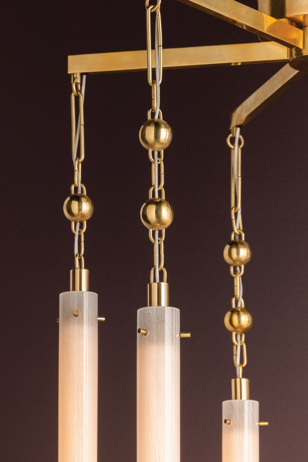 Corbett Lighting - 568-28-VB - LED Chandelier - Parigi - Vintage Brass