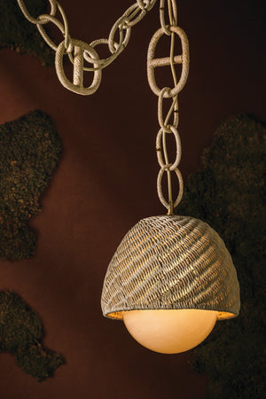 Corbett Lighting - 576-02-CPL - Two Light Linear - Piasu - Champagne Leaf