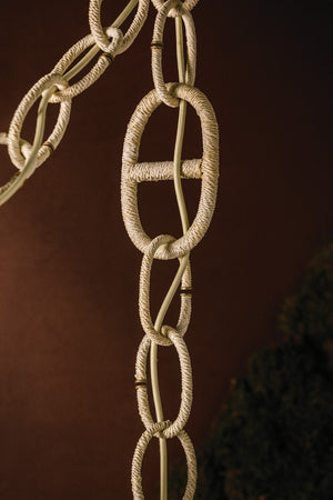 Corbett Lighting - 576-02-CPL - Two Light Linear - Piasu - Champagne Leaf