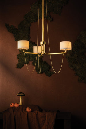 Corbett Lighting - 578-31-VB - LED Chandelier - Bunda - Vintage Brass