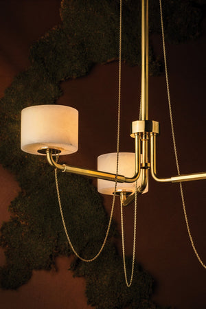 Corbett Lighting - 578-31-VB - LED Chandelier - Bunda - Vintage Brass