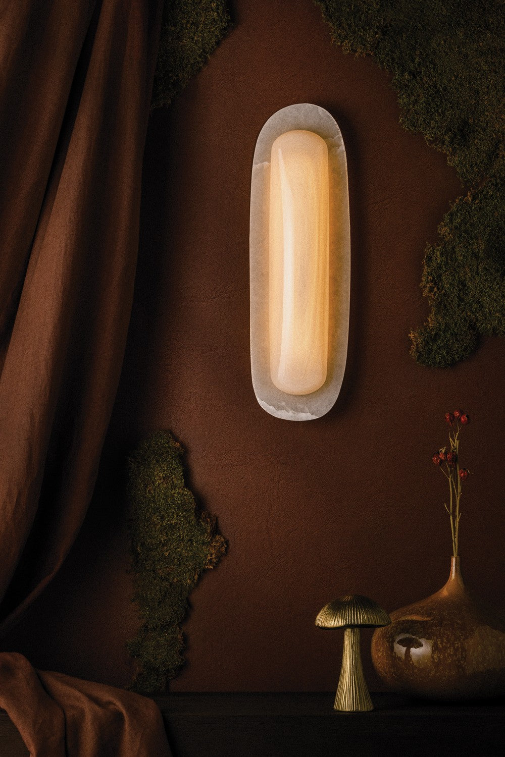 Corbett Lighting - 579-01-VB - LED Wall Sconce - Kopan - Vintage Brass