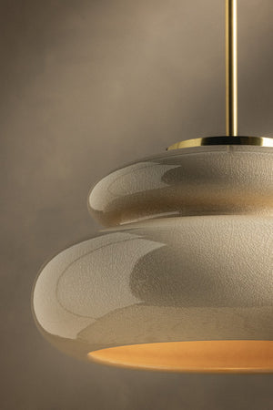 Mitzi - H1145701-AGB/CBR - One Light Pendant - Pia - Aged Brass