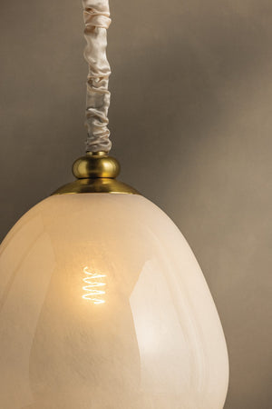 Mitzi - H1150803-AGB - Three Light Chandelier - Remi - Aged Brass