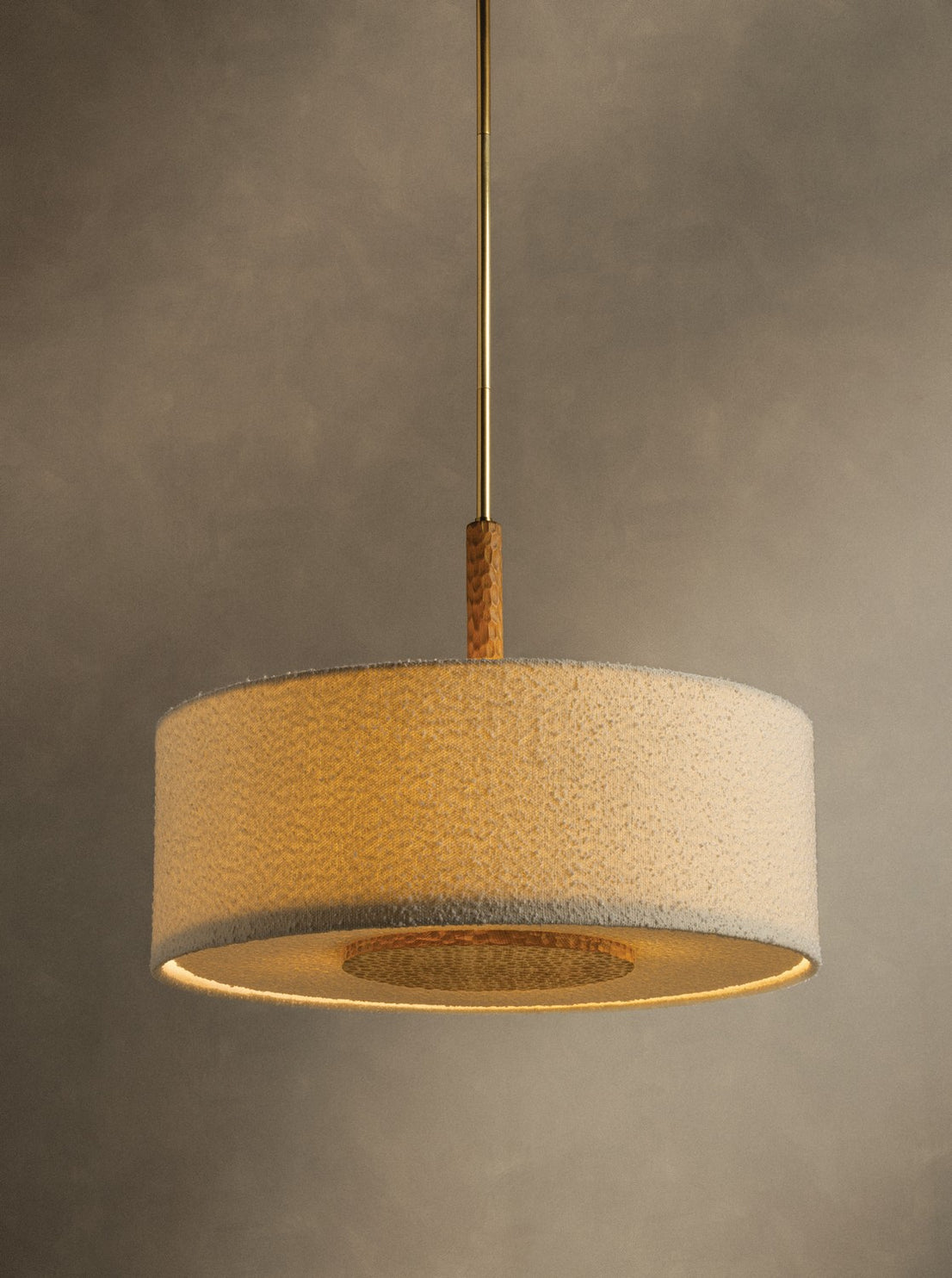 Mitzi - H1153704-AGB - Four Light Pendant - Miller - Aged Brass