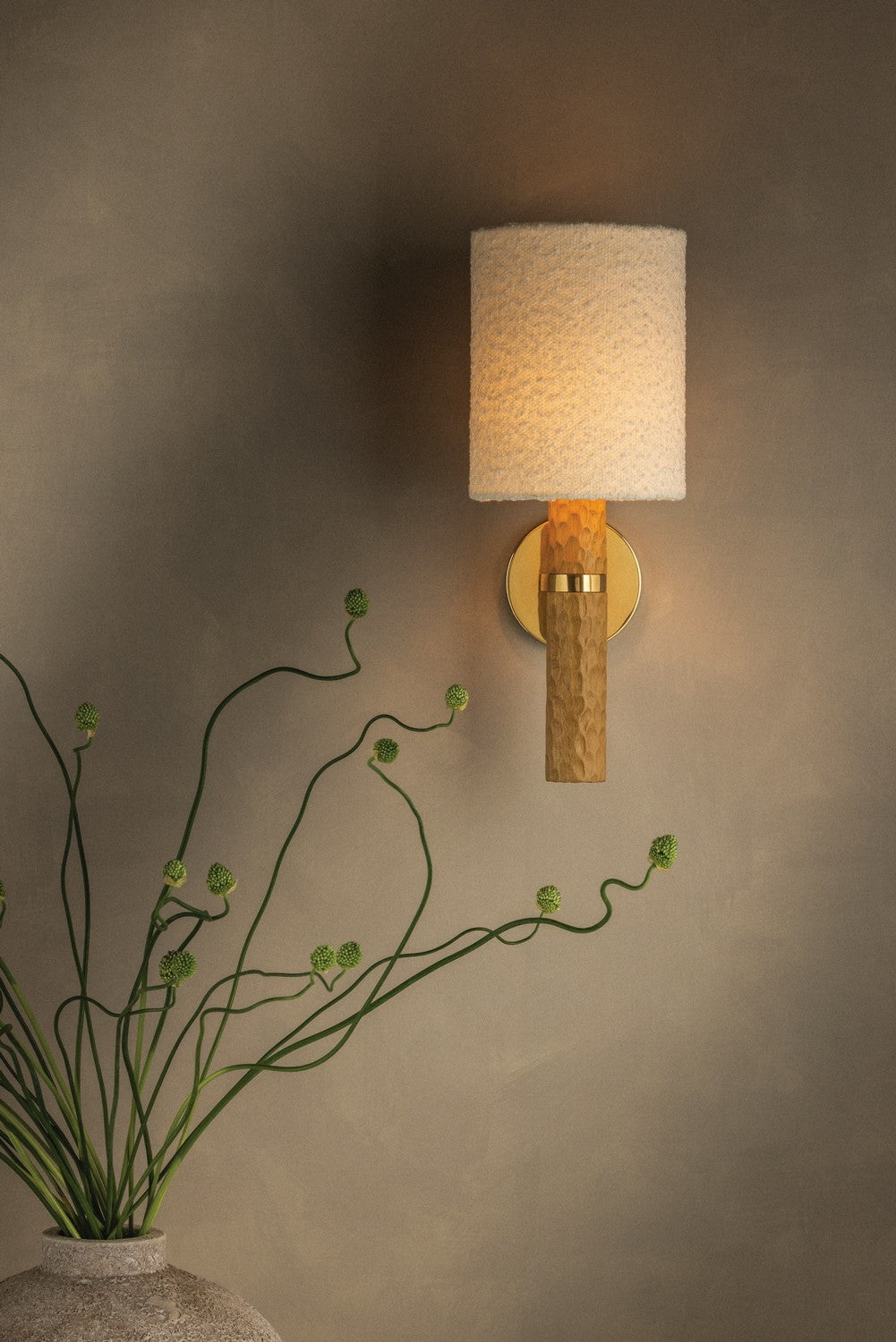 Mitzi - H1154101-AGB - One Light Wall Sconce - Jones - Aged Brass