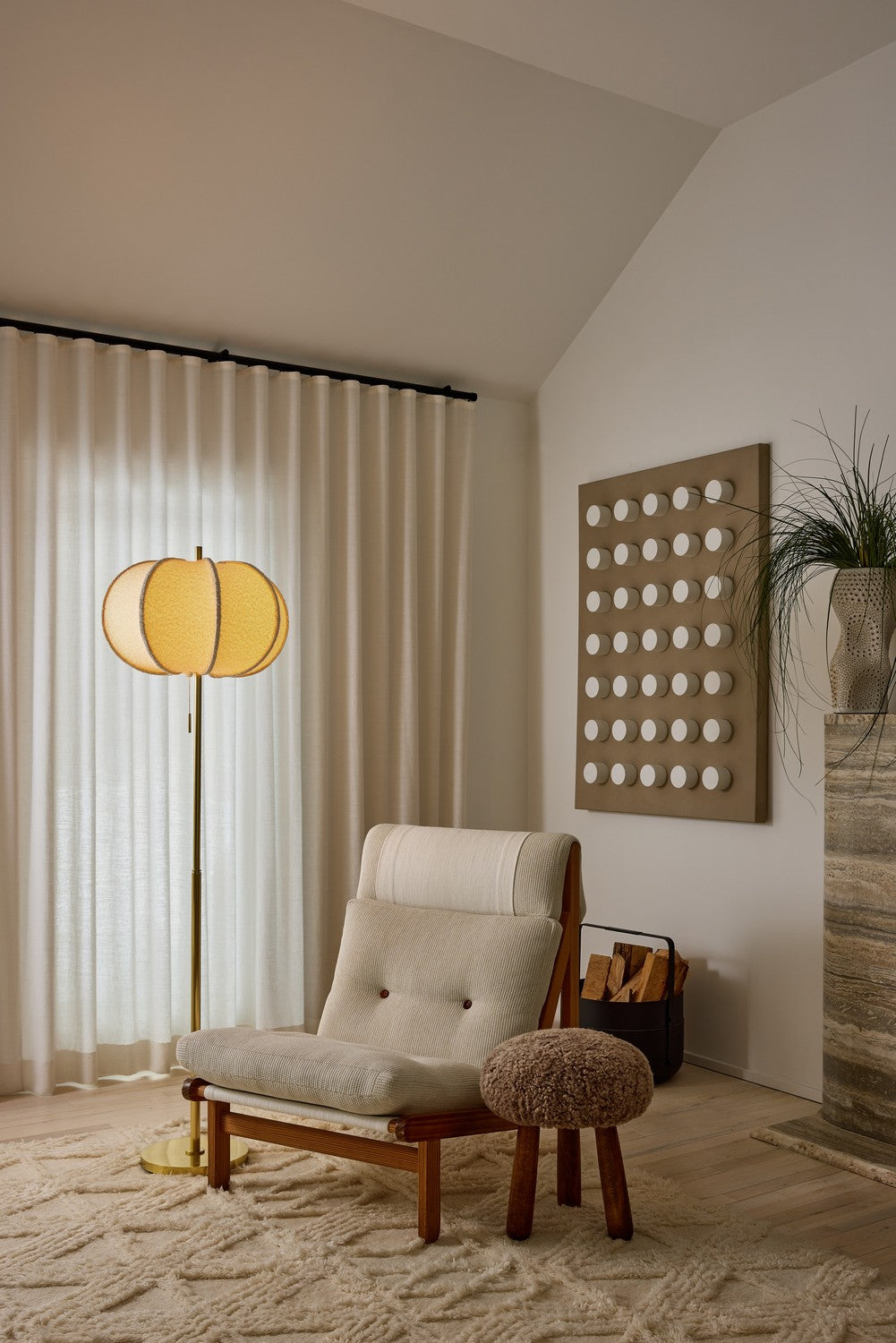 Mitzi - HL1147401-AGB - One Light Floor Lamp - Alexandra - Aged Brass