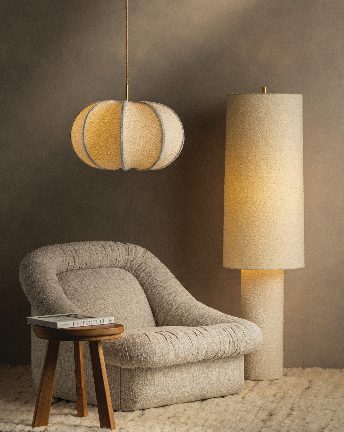 Mitzi - HL1148401-AGB - One Light Floor Lamp - Sam - Aged Brass