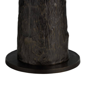 Arteriors - GDFDI01 - Entry Table - Faun - White/Blackened Bronze