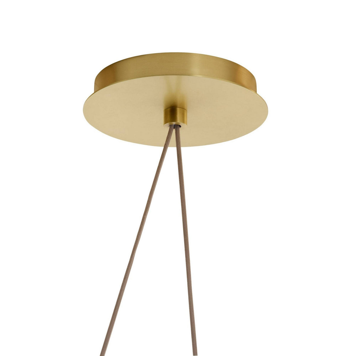 Arteriors - DLC60 - LED Chandelier - Berkley - Clear/Antique Brass