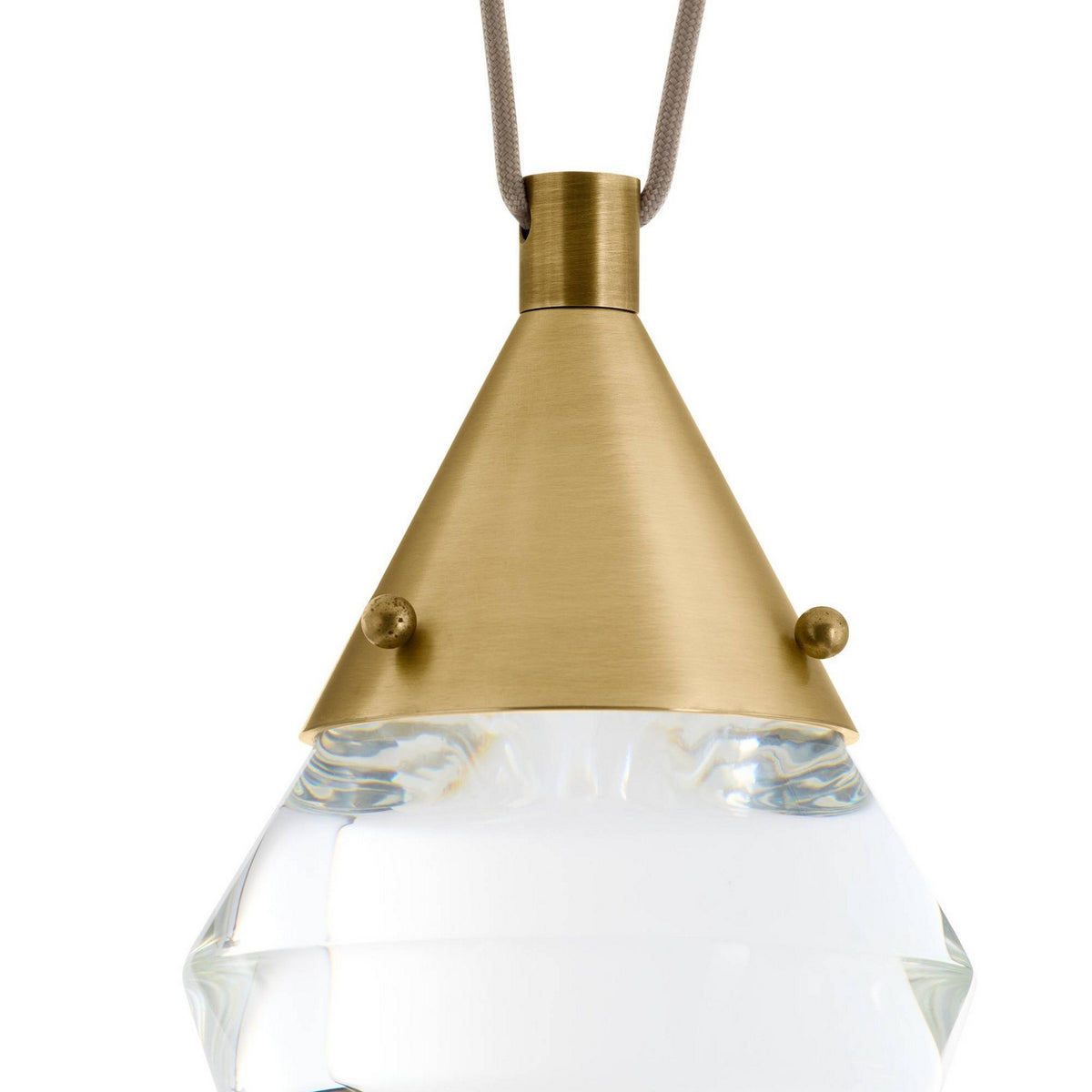 Arteriors - DLC60 - LED Chandelier - Berkley - Clear/Antique Brass