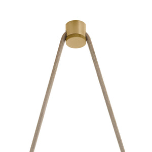 Arteriors - DLC60 - LED Chandelier - Berkley - Clear/Antique Brass