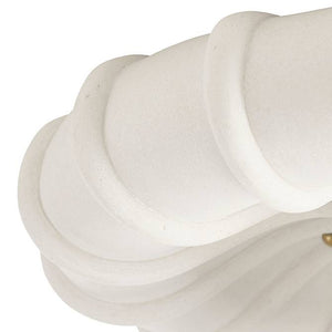 Arteriors - DFC35 - LED Flush Mount - Camella - Ivory/Antique Brass