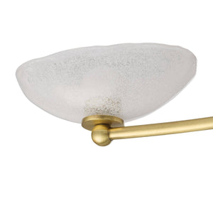 Arteriors - DFC29 - LED Flush Mount - Zamora - Antique Brass/Clear