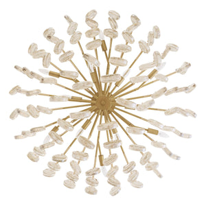 Arteriors - DLC47 - 12 Light Chandelier - Jacqueline - Amber/Antique Brass