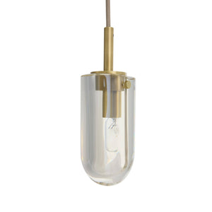 Arteriors - DPC29 - Three Light Chandelier - Javier - Champagne/Antique Brass