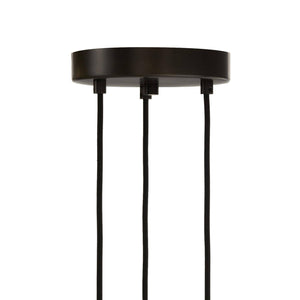 Arteriors - DPC33 - LED Pendant - Aleena - English Bronze/White