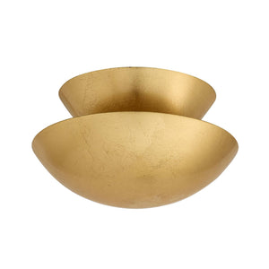 Arteriors - DFC38 - LED Flush Mount - Florko - Gold Leaf