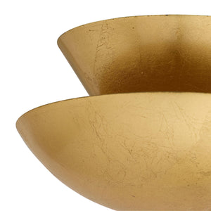Arteriors - DFC38 - LED Flush Mount - Florko - Gold Leaf