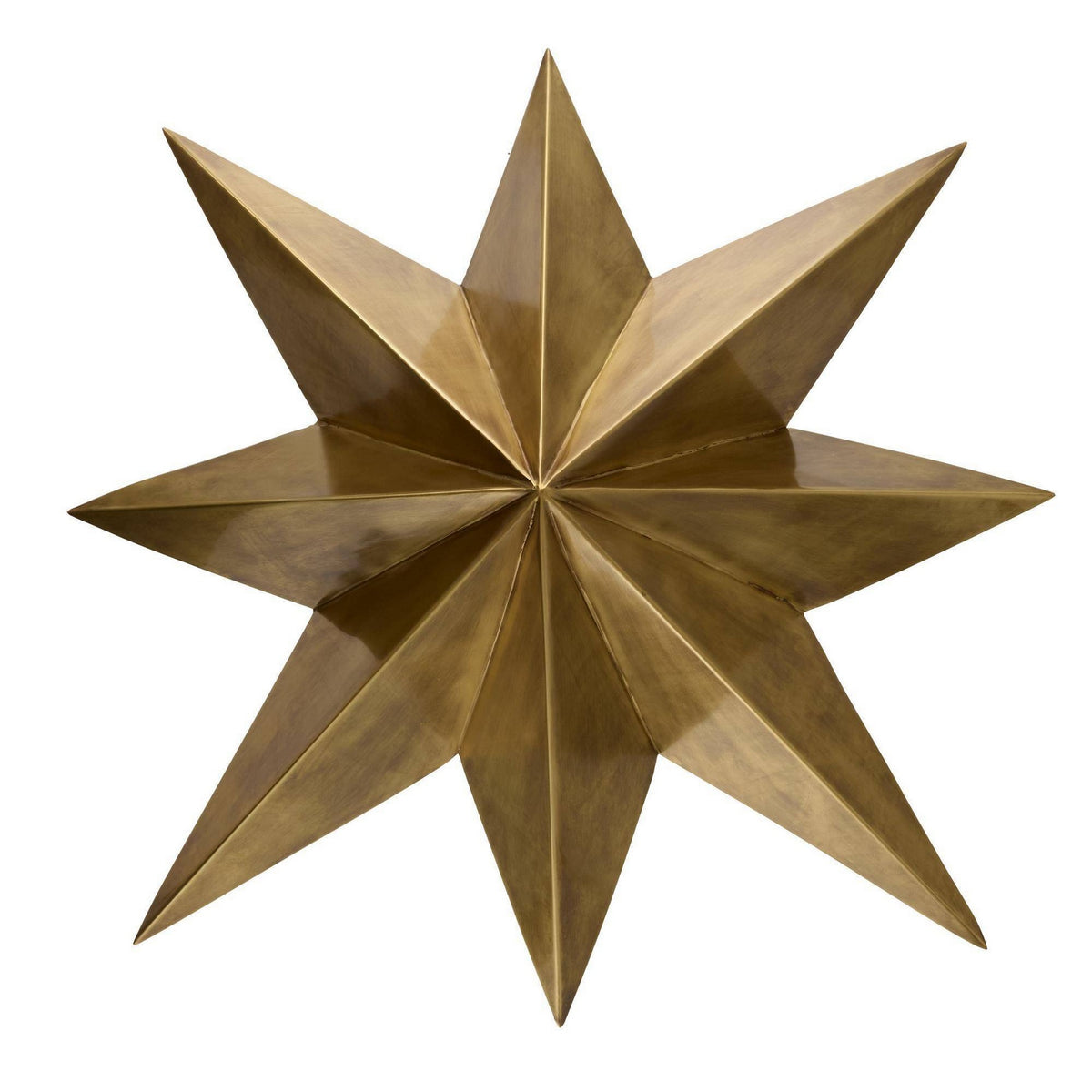 Arteriors - DPI16 - Eight Light Pendant - Rex - Antique Brass