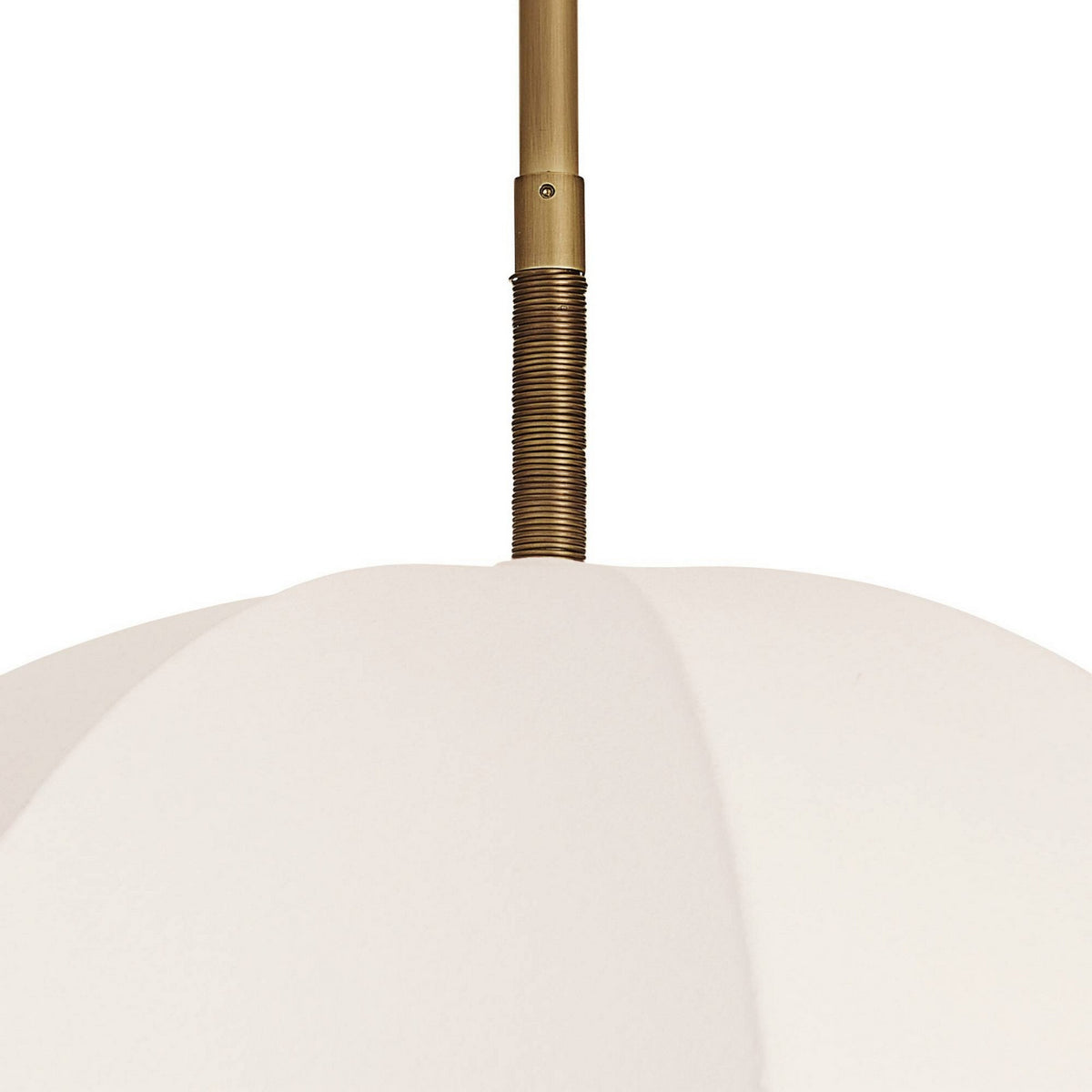 Arteriors - DSC17 - One Light Pendant - Lunaria - Ivory/Antique Brass