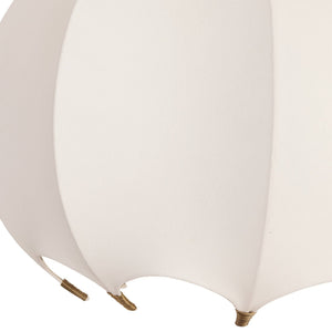 Arteriors - DSC17 - One Light Pendant - Lunaria - Ivory/Antique Brass