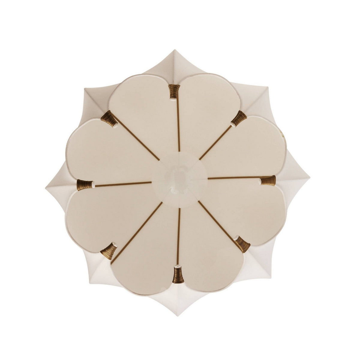 Arteriors - DSC17 - One Light Pendant - Lunaria - Ivory/Antique Brass