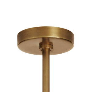 Arteriors - DSC17 - One Light Pendant - Lunaria - Ivory/Antique Brass