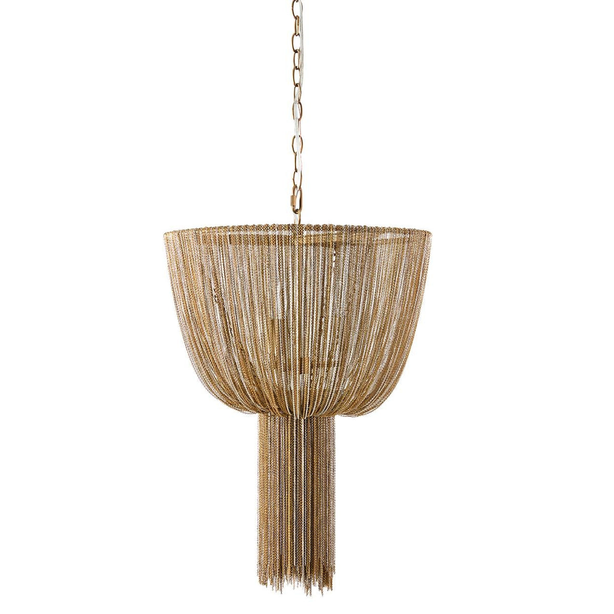 Arteriors - DSI14 - Three Light Chandelier - Yale - Aged Brass