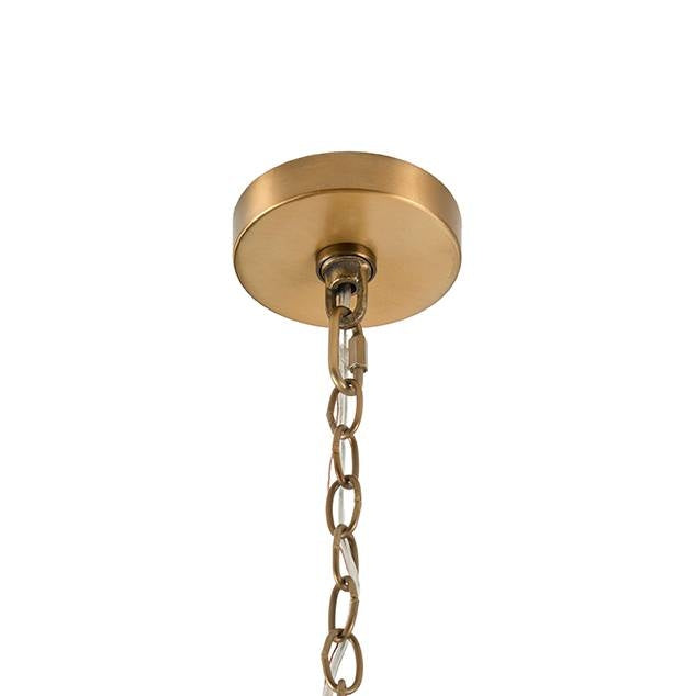 Arteriors - DSI14 - Three Light Chandelier - Yale - Aged Brass