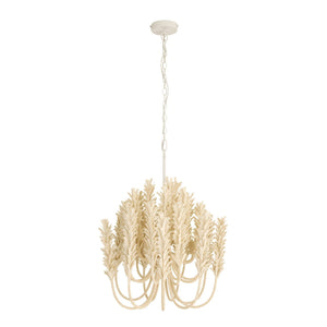 Arteriors - DSS05 - Three Light Chandelier - Kaia - Ivory/White