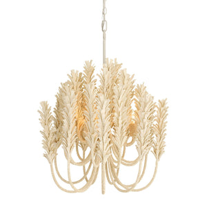 Arteriors - DSS05 - Three Light Chandelier - Kaia - Ivory/White
